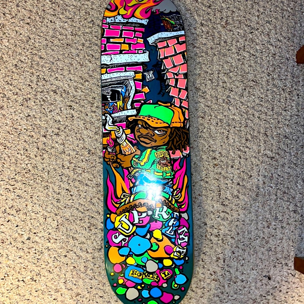 Supreme Molotov Kid Skateboard Deck